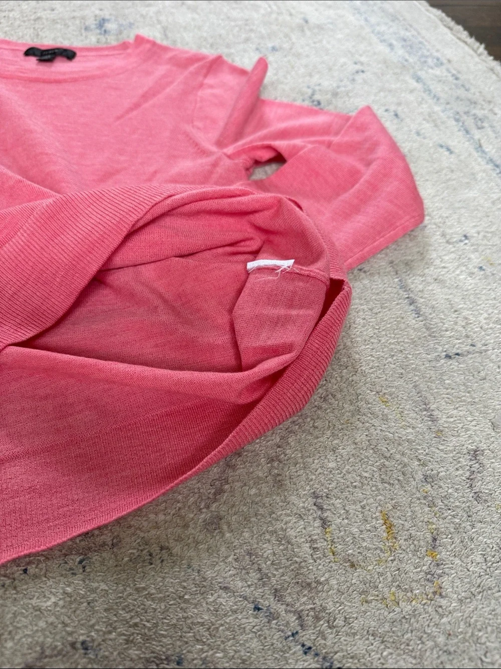 J. Crew Pink Crewneck Sweater